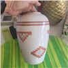 Image 8 : Box w/Contents - Misc - Lightweight Brass Pineapple, Vases +