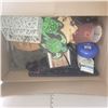 Image 2 : Box w/Contents - 2 New Pineapple Cutting Boards, Brass Plate +