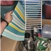 Image 3 : Box w/ Contents - Kitchen Accessories, Tea, Coffee Filters, Etc