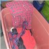 Image 17 : Brick Red Tote w/ Contents - Purses, Signed Sports Items, Die Cast Cars, Cat Decor