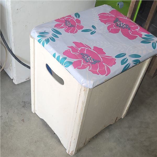 Vintage Storage Stool