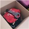Image 9 : Box w/ Contents - 1st Aid Kit, Shoes (Size 11 Womens)