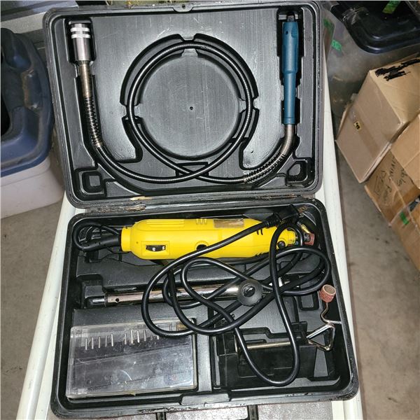 Rotary Tool Kit w/ Case & Accessories