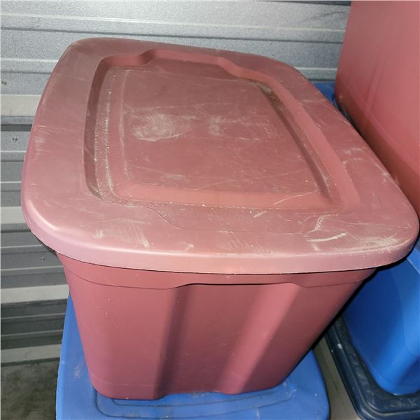 Brick Red Tote w/ Contents - Hardware, Purses, Michael Kors, Trinket Boxes w/ Contents +