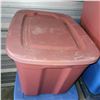 Image 1 : Brick Red Tote w/ Contents - Hardware, Purses, Michael Kors, Trinket Boxes w/ Contents +