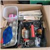 Image 2 : Box w/ Contents - Misc - Kitchenwares, Hardware +