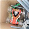 Image 6 : Box w/ Contents - Cat Rack, Toys, RC Truck