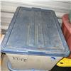 Image 1 : Grey Tote w/ Contents - Fan, Lights, Ropes +