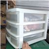 Image 10 : 3 Drawer Organizer w/ Contents - Games, Collectible Cars, Black & Decker Battery +
