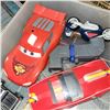 Image 5 : 3 Drawer Organizer w/ Contents - Games, Collectible Cars, Black & Decker Battery +