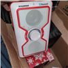 Image 3 : Box w/ Contents - Bluetooth Speaker, Godfather Set, Pioneer Face Plate Stereo, Coach Wallet +