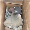 Image 9 : Box w/ Contents - Garden Decor, Unique Carved Stone