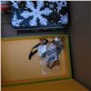 Image 14 : Box w/ Contents - Fan Clippers Trinkets, Jewellery, Leather Wallet +