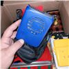 Image 3 : Box w/ Contents - Fan Clippers Trinkets, Jewellery, Leather Wallet +