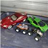 Image 3 : Box w/ Contents - Collectibles, Die Cast, Lanterns, Horse +