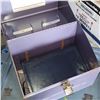 Image 2 : Metal File Box w/ Contents - Holy Bible, Philips Tape Recorder in Case