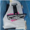 Image 2 : Blue Tote w/ Contents - Computer Monitor