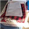 Image 8 : Clear Tote w/ Contents  - Xmas Decor