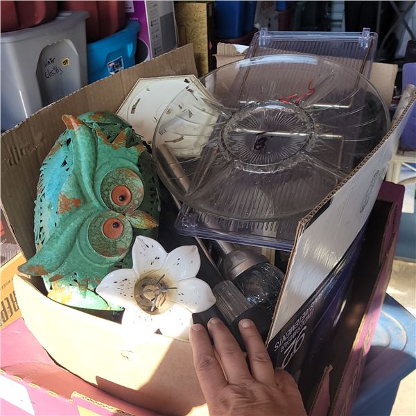 Open Box w/ Contents - Outdoor Decor, Misc +