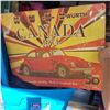 Image 2 : Large Insulated Cooler w/ Contents - Tin Sign, Bug Cream, Repellant +