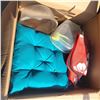 Image 2 : Box w/ Contents - Neoprene Car Seat Cover, Outdoor Cushions