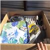 Image 8 : Box w/ Contents - Kitchenwares - Glass, Pots Pans Etc