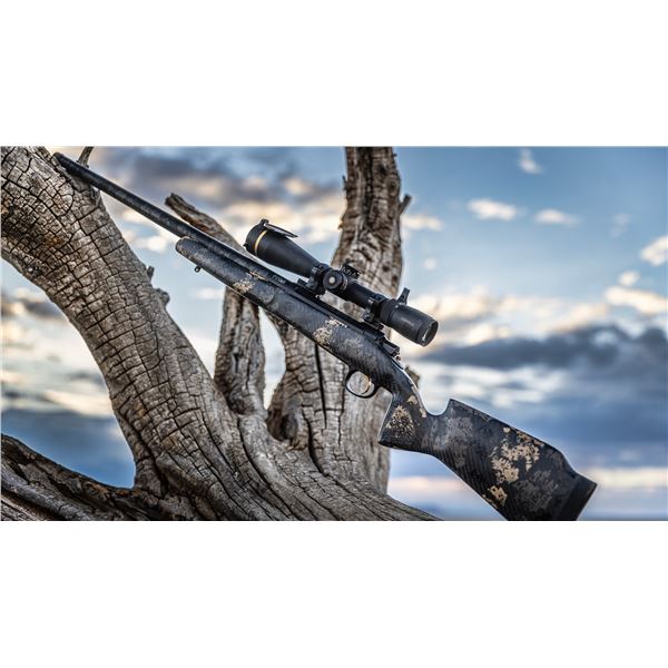 Limited Edition 28 Nosler Model 21 Carbon™ Rifle with VX-6 Leupold Scope and Hornady Ammo