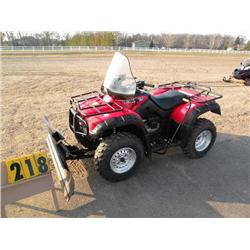 2002 Honda Foreman Rubicon 500      2188 miles