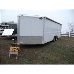 2005 Forest River V-Front enclosed trailer