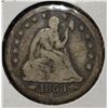 Image 1 : 1853 LIBERTY SEATED ARROWS&RAYS QUARTER VF