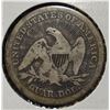 Image 2 : 1853 LIBERTY SEATED ARROWS&RAYS QUARTER VF