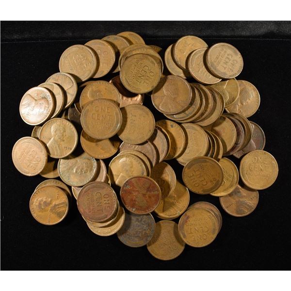 (80) WHEAT CENTS: 20'S