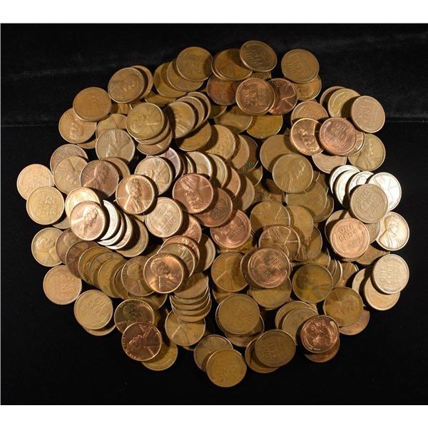 (200) "S" MINT WHEAT CENTS