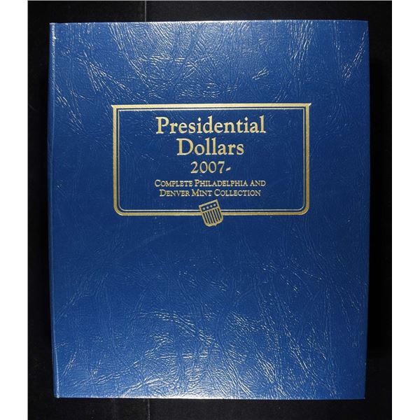 WHITMAN PRESIDENTIAL DOLLARS COMPLETE ALBUM