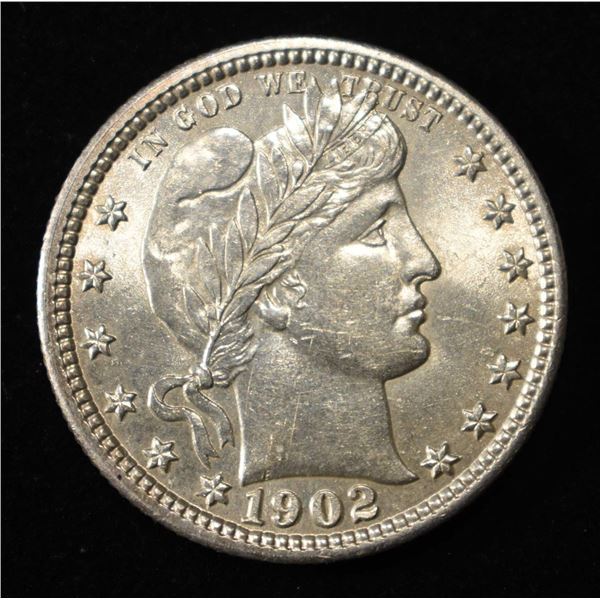 1902 BARBER QUARTER BU