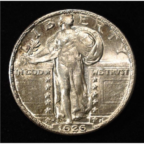 1926-D STANDING LIBERTY QUARTER CH BU