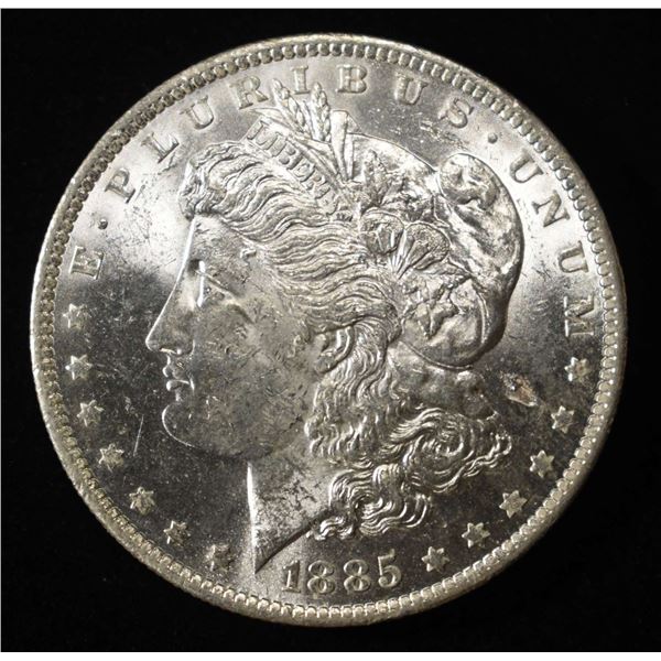 1885-O MORGAN DOLLAR CH BU