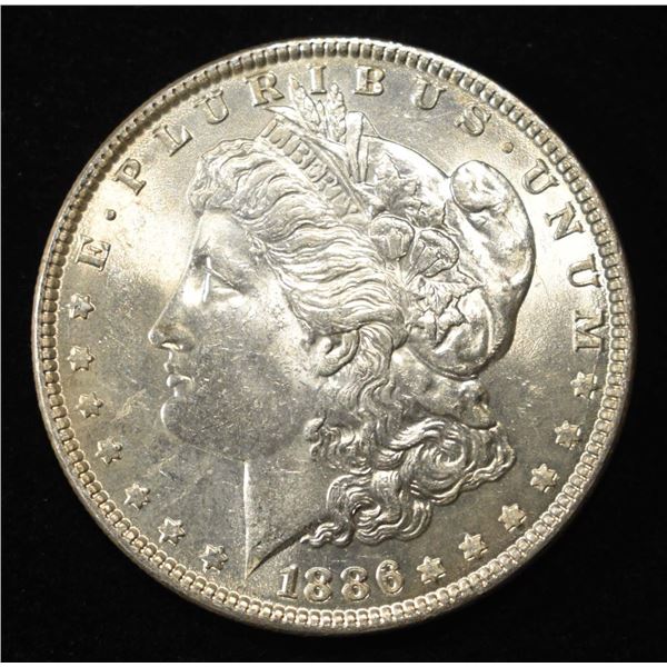 1886 MORGAN DOLLAR BU