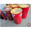 Image 3 : Oil Drums (5) (Empty) (Each Measures: 35"H x 23"Dia)