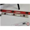 Image 2 : Tool Combo : Folding Work Bench w/4ft & 2ft Aluminum Levels  (Note: This item located : 2209 - 23 St