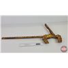 Image 1 : Barb Wire Fence Stretcher (Measures : 32"L)  (Note: This item located : 2209 - 23 Street Wainwright,