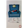 Image 1 : Makita Cordless Drill w/Charger, Drill Bits & Plastic Case (14.4V) (Case Measures : 12"H x 18"W x 11