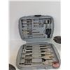 Image 2 : Power Tool Combo :  - Makita 5/8" Drill - Superior Angle Grinder  - Auger Bits (2)  - Spade Bits  (N