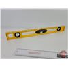 Image 8 : Stanley Tool Combo :  - 300 ft Measuring Tape - 2 Ft Level - 20oz Claw Hammer  (Note: This item loca