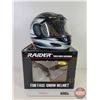 Image 2 : RAIDER Full Face Snow Helmet : Silver (Never Used) (Size : Large) (Box Measures : 11-1/4"H x 14-1/4"