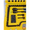 Image 8 : Stanley Professional Grade (197pcs) Black Chrome Mechanics Tool Set (Never Used) (Case Measures : 13