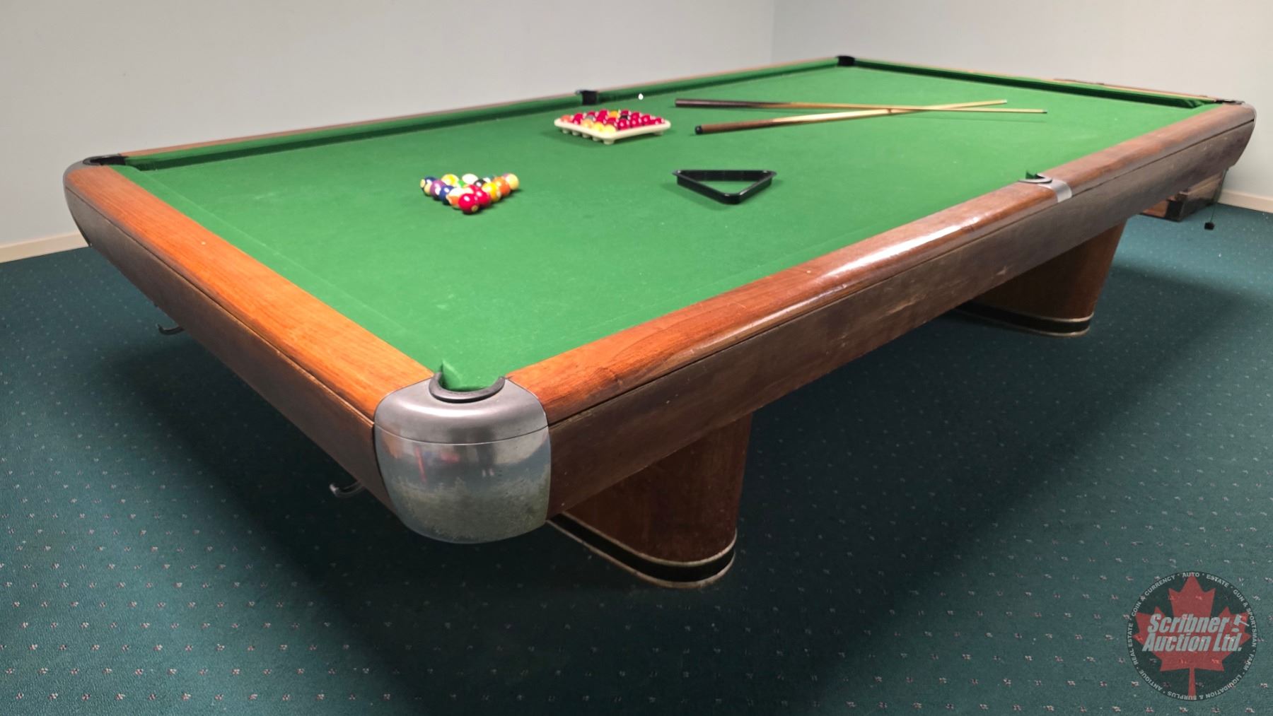 Heyward Pool Table Pool Table : Hayford Limited c.1930 (Originally From The Wainwright ...