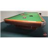 Image 2 : Pool Table : Hayford Limited c.1930 (Originally From The Wainwright Pool Hall) (6Ft x 12Ft) c/w Two 