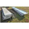 Image 1 : Overhead Door Panels & Tracks (2 Sets) (No Openers) (Both Measures : 12Ft H x 12FtW)  (Note : Locate