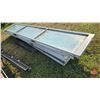 Image 2 : Overhead Door Panels & Tracks (2 Sets) (No Openers) (Both Measures : 12Ft H x 12FtW)  (Note : Locate